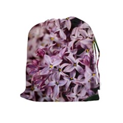 Purple Lilacs Drawstring Pouches (extra Large) by trendistuff