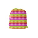 Scallop Pattern Repeat In ‘la’ Bright Colors Drawstring Pouches (Medium)  View2