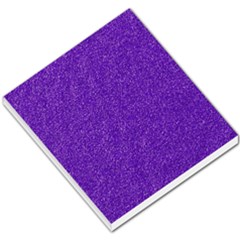 Festive Purple Glitter Texture Small Memo Pads by yoursparklingshop