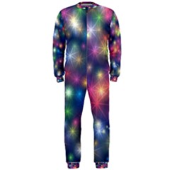 Starlight Shiny Glitter Stars Onepiece Jumpsuit (men)  by yoursparklingshop