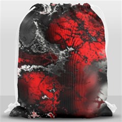 Amazing Fractal 25 Drawstring Bag (large) by Fractalworld