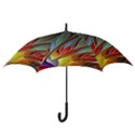 Fractal Bird of Paradise Hook Handle Umbrella (Medium) View3