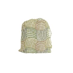 Pastel Sketch Drawstring Pouches (small)  by FunkyPatterns