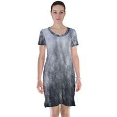 Obscure Short Sleeve Nightdress by RoseanneJonesPhotography