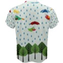 Birds in the rain Men s Cotton Tee View2
