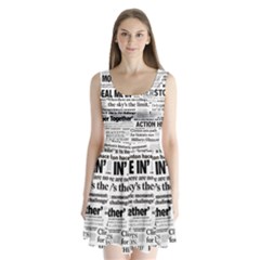 Hillary 2016 Historic Headlines Split Back Mini Dress  by blueamerica