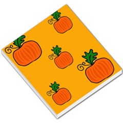 Thanksgiving Pumpkins Pattern Small Memo Pads by Valentinaart