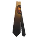 Halloween, Funny Pumpkin With Skull And Spider In The Night Neckties (Two Side)  View2