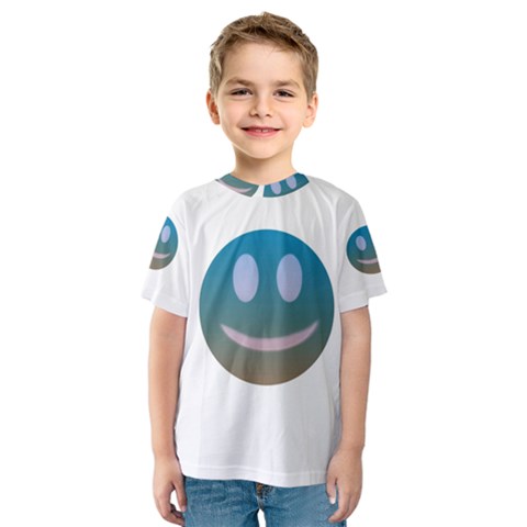 Smiley Kids  Sport Mesh Tee by picsaspassion