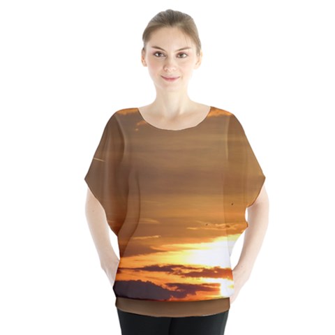 Summer Sunset Blouse by picsaspassion
