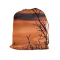 Tree branches and sunset Drawstring Pouches (Extra Large) View1