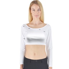 Fly Long Sleeve Crop Top by Brittlevirginclothing