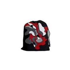 Creative Spot - Red Drawstring Pouches (xs)  by Valentinaart
