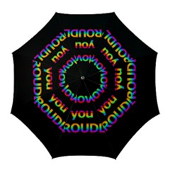 I Love You Proudly Golf Umbrellas by Valentinaart