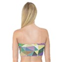 Colorful Triangles, pencil drawing art Bandeau Top View2