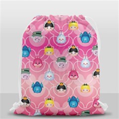 Alice In Wonderland Drawstring Bag (small) by reddyedesign