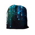 Abstract Stars Falling  Drawstring Pouches (Extra Large) View2