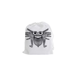 Body Part Monster Illustration Drawstring Pouches (xs)  by dflcprints