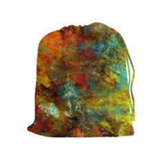 Mixed Abstract Drawstring Pouches (extra Large) by digitaldivadesigns