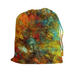 Mixed Abstract Drawstring Pouches (xxl) by digitaldivadesigns