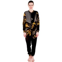 Fractal Mathematics Abstract Onepiece Jumpsuit (ladies)  by Amaryn4rt