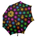 Pattern Background Colorful Design Hook Handle Umbrellas (Large) View2