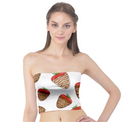Chocolate Strawberries  Tube Top by Valentinaart