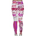 Coffee Cup Lettering Coffee Cup Classic Yoga Leggings View2