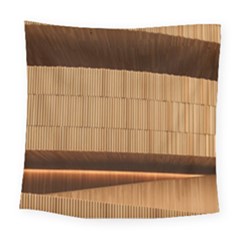 Architecture Art Boxes Brown Square Tapestry (large) by Amaryn4rt