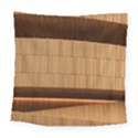 Architecture Art Boxes Brown Square Tapestry (Large) View1