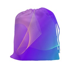 Vector Blend Screen Saver Colorful Drawstring Pouches (xxl) by Amaryn4rt