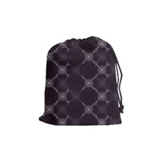 Abstract Seamless Pattern Drawstring Pouches (medium)  by Amaryn4rt