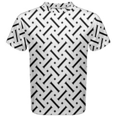 Geometric Pattern Men s Cotton Tee by Amaryn4rt