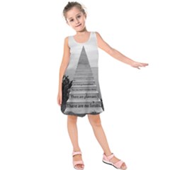 Steps To Success Follow Kids  Sleeveless Dress by FrontlineS
