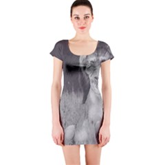 King And Queen Of The Jungle Design  Short Sleeve Bodycon Dress by FrontlineS