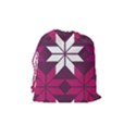 Pattern Background Texture Aztec Drawstring Pouches (Medium)  View2