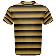 Golden Line Background Men s Cotton Tee by Amaryn4rt