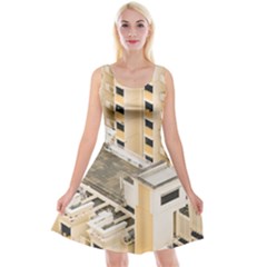 Apartments Architecture Building Reversible Velvet Sleeveless Dress by Amaryn4rt