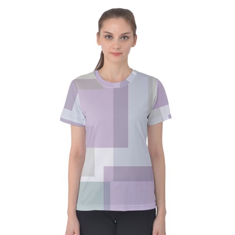 Abstract Background Pattern Design Women s Cotton Tee by Nexatart