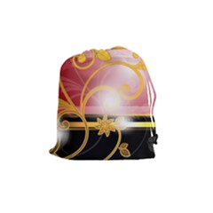 Pattern Vectors Illustration Drawstring Pouches (medium)  by Nexatart