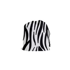 Seamless Zebra Pattern Drawstring Pouches (xs)  by Nexatart