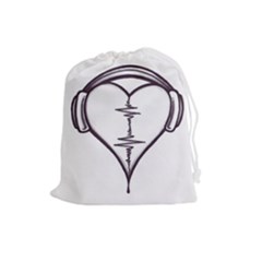 Audio Heart Tattoo Design By Pointofyou Heart Tattoo Designs Home R6jk1a Clipart Drawstring Pouches (large)  by Foxymomma