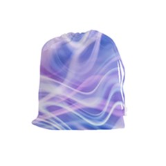 Abstract Graphic Design Background Drawstring Pouches (large)  by Nexatart