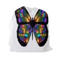 Abstract Animal Art Butterfly Drawstring Pouches (XXL) View2