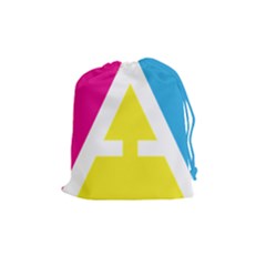 Graphic Design Web Design Drawstring Pouches (medium)  by Nexatart