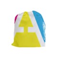 Graphic Design Web Design Drawstring Pouches (Large)  View1