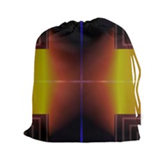 Abstract Painting Drawstring Pouches (xxl) by Nexatart