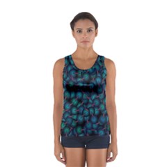 Background Abstract Textile Design Women s Sport Tank Top  by Nexatart