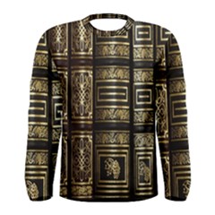 Detail Golden Gold Ornaments Men s Long Sleeve Tee by Nexatart