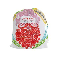 Life Is Art  Drawstring Pouches (extra Large) by Toriak